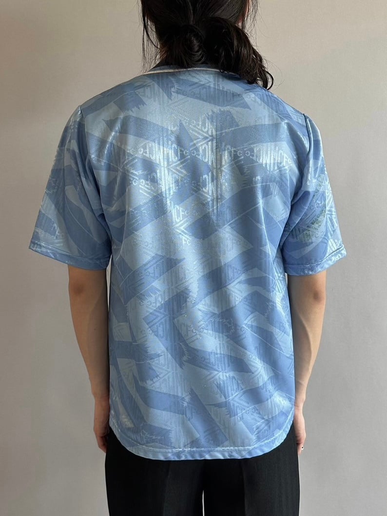 USED】UMBRO MANCHESTER CITY Soccer Shirt /2408
