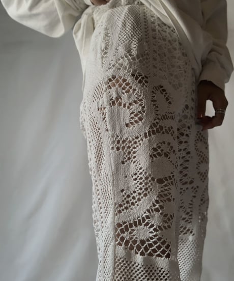 【RE;CIRCLE】 RE Lace Pants①/ 210801-040