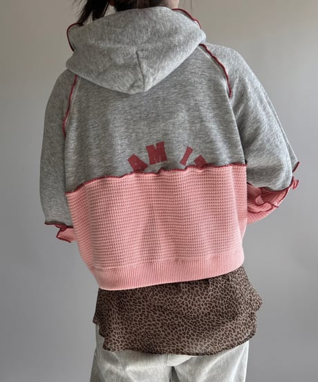 【RE;CIRCLE】 RE Mellow Hooded Knit Cardigan × TENBOX  /  250120-001