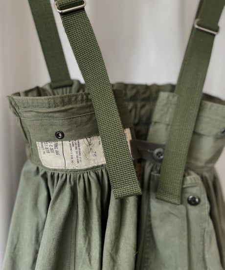 【2026SS最終 / RE;CIRCLE】 RE U.S Military Rebuild 2way One-piece(Khaki)/ ARMY-01