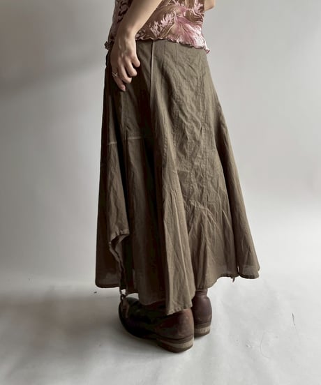 【USED】 Design Flare Skirt  / 250726-025
