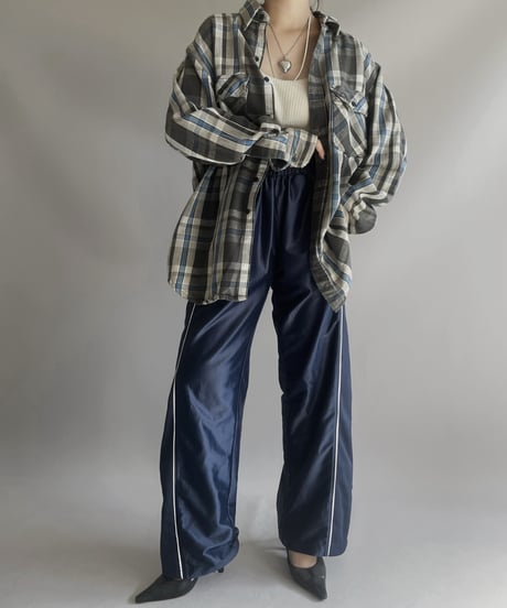 【USED】 Made in USA Carhartt Tartan Check Shirt/ 231125-010