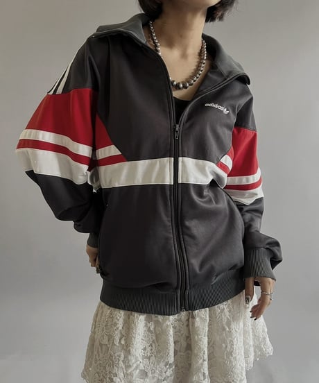 【USED 】80s adidas L/S Jersey Top/240407-018