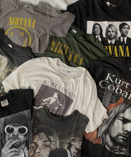 【USED】 S/S T-shirt KURT COBAIN②/210703-011