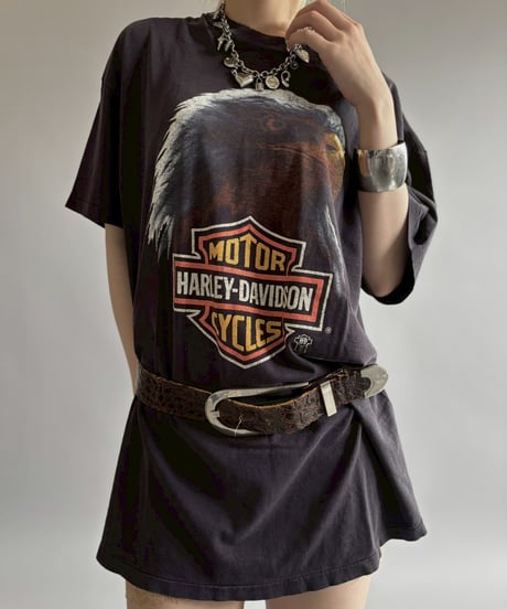 【USED】 Made in USA 87's HARLEY DAVIDSON T-Shirt / 260627-027
