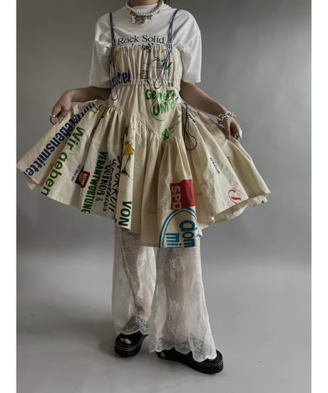 【RE;CIRCLE】RE Eco-Friendly Bag Code Camisole Middle One-piece / 240516-032
