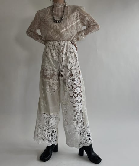 【USED】 Loong Sleeves Lace Top / 220526-017