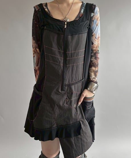 【USED】 Design Camisole One-piece  /250927-018