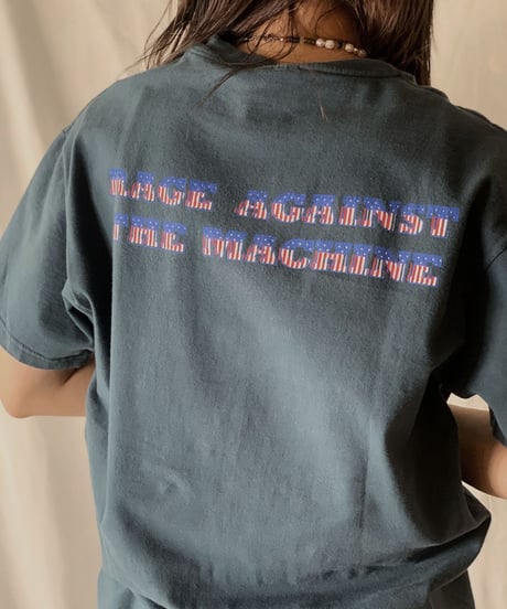 【USED】 S/S T-shirt RAGE AGAINST THE MACHINE/210526-038