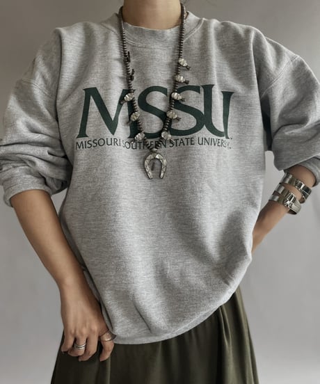 【USED】  'Mssu' Sweat Shirt / 220917-001