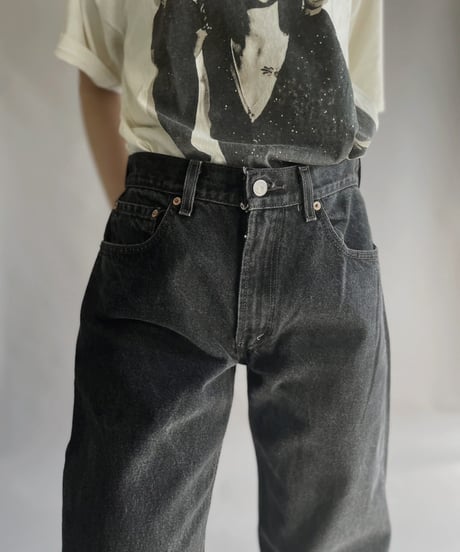 【USED】 Levi's 550 Denim Pants Black / 230204-019