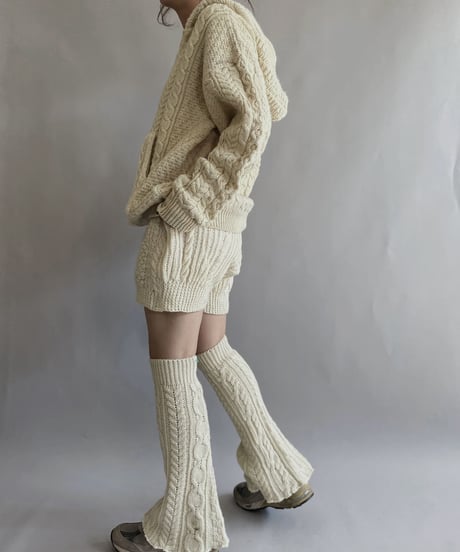 【RE;CIRCLE】 RE Alan Knit Leg Cover / 221006-024