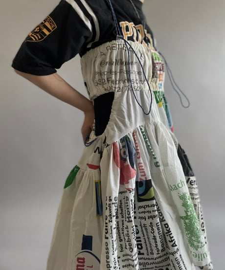 【RE;CIRCLE】RE Eco-Friendly Bag Code Camisole Middle One-piece / 240613-006