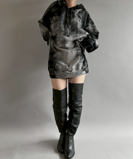 【USED】 Damage Hoodie /251101-004