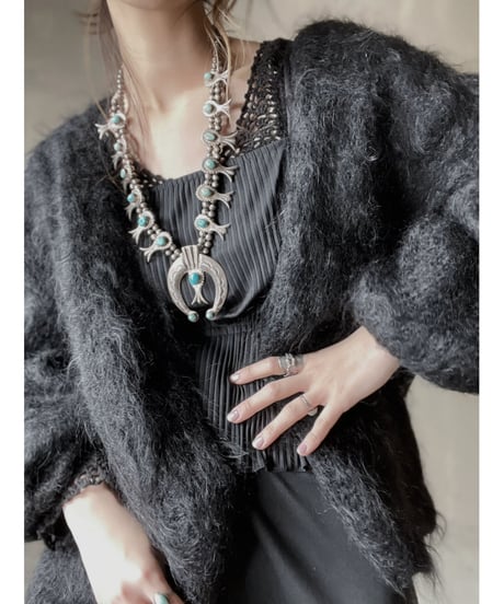 【USED】　Mohair Knit Cardigan/ 220220-024