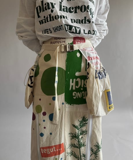 【RE;CIRCLE】RE Eco-Friendly Bag Belt Bag Skirt  / 240905-020