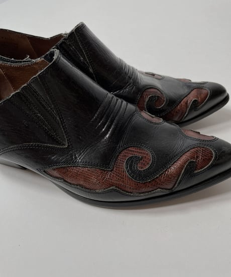【USED】 Western  Leather Shoes/210826-002