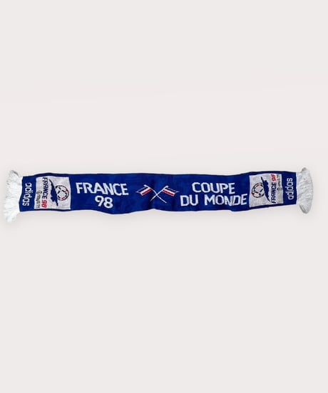 【USED】 Knit Soccer Muffler FRANCE WORLD CUP 98s/ 240108-018