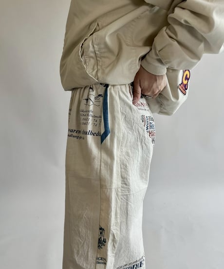 【RE;CIRCLE】 Re Eco Bag Easy Pants /  250417-013