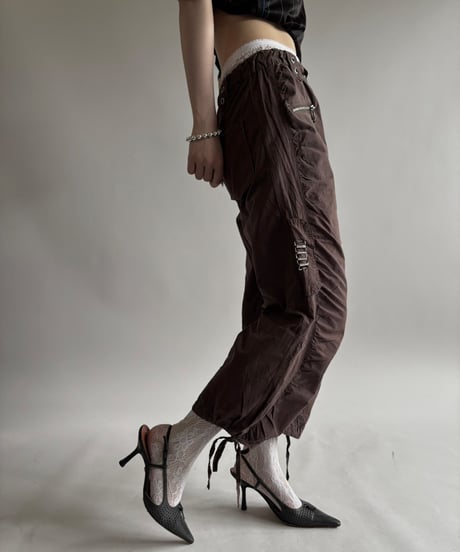 【USED】 Zip Design Pants / 250607-005