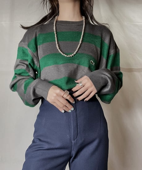 【USED】 LACOSTE Acrylic Knit ④ / 220111-014