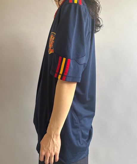 【USED 】adidas SPAIN  Soccer Shirt /240603-005