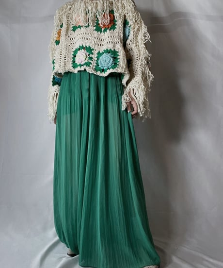 【RE;CIRCLE】 RE Granny Knit L/S Top/210917-001