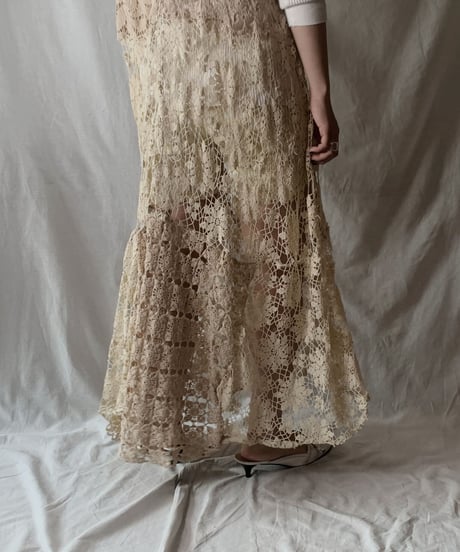 【RE;CIRCLE】  RE Crochet N/S Dress ①/210512-005