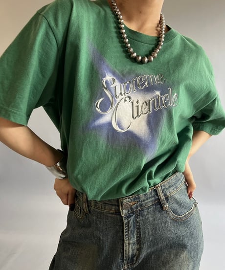 【USED】Made in USA SUPREME Clientele T-Shirt /240824-045