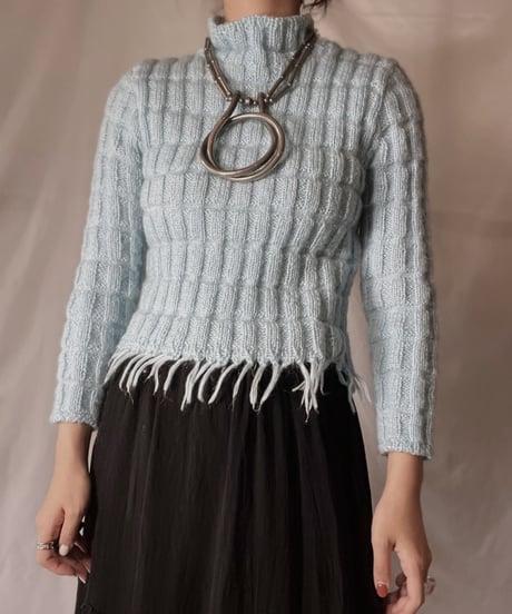 【USED】      Knit L/S Top/211202-036