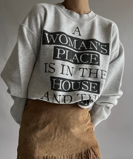【USED】 GILDAN Woman's Place... Sweat Top /241214-011