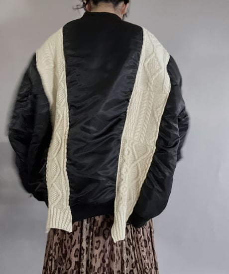 【RE;CIRCLE】 RE MA-1 Alan Docking Jacket / 221208-001