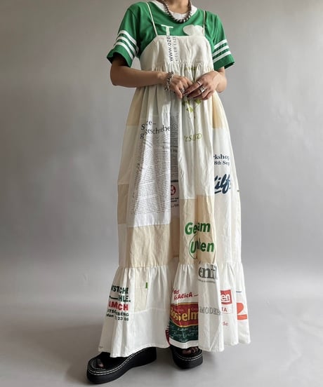 【RE;CIRCLE】RE Eco-Friendly Bag Camisole Long One-piece / 240905-014