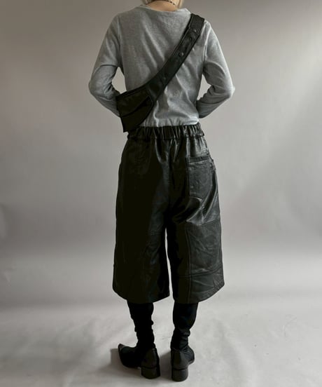 【RE;CIRCLE】 RE Leather Waist Belt Bag / 260507-002