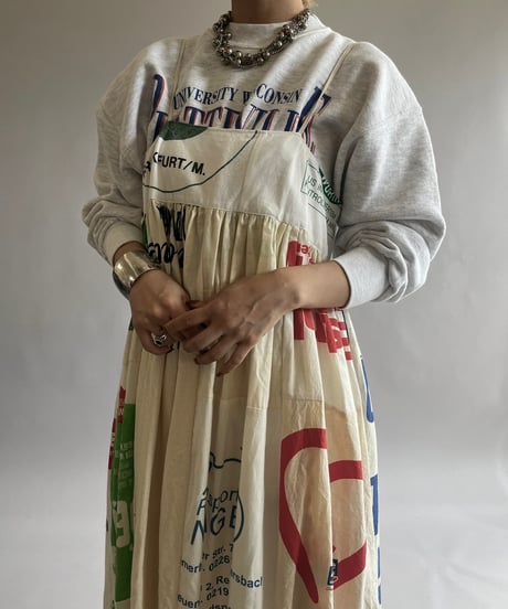 【RE;CIRCLE】RE Eco-Friendly Bag Camisole Long One-piece / 240905-019