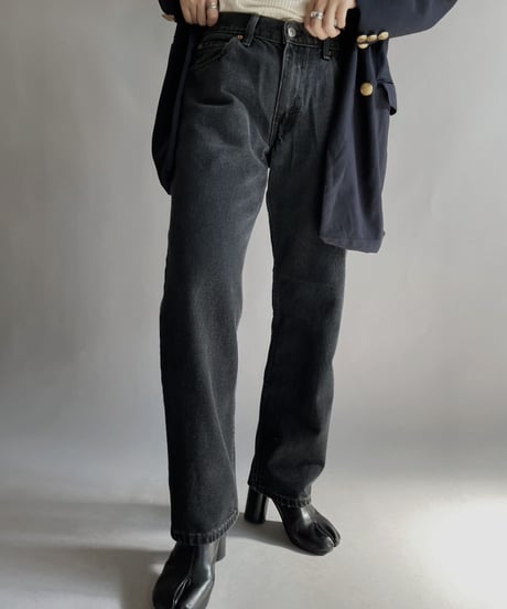 【USED】   Levi's Denim Pants 550 Black / 221119-030
