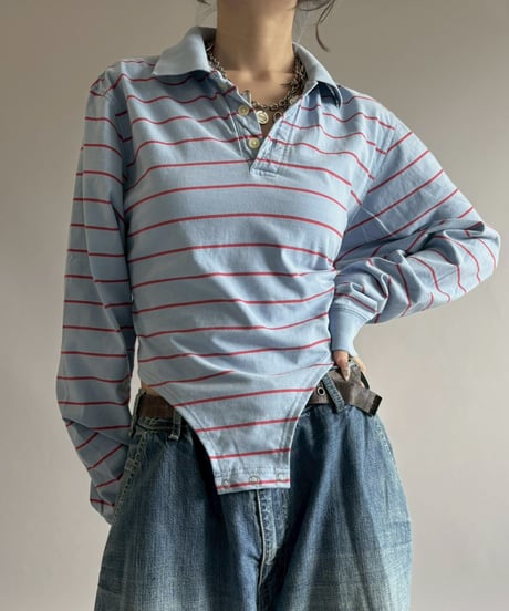 【RE;CIRCLE】 RE Leotard Rugger Shirt/ 260319-013