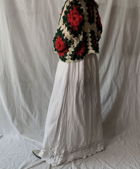 【RE;CIRCLE】 RE Granny Knit Top④/210421-011