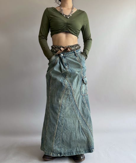【USED】 SAYLOR Cropped Top / 260404-017