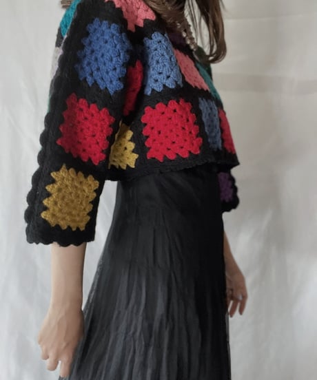 【RE;CIRCLE】 RE Granny Knit Top⑥/211014-006