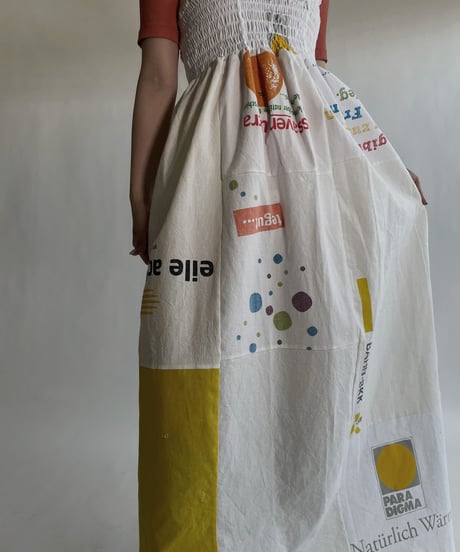 【RE;CIRCLE】RE Eco-Friendly Bag Camisole One-piece / 220512-022