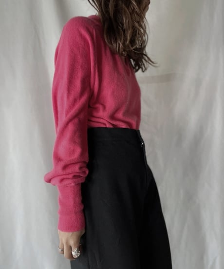 【USED】   LACOSTE Knit Top⑩/211126-026