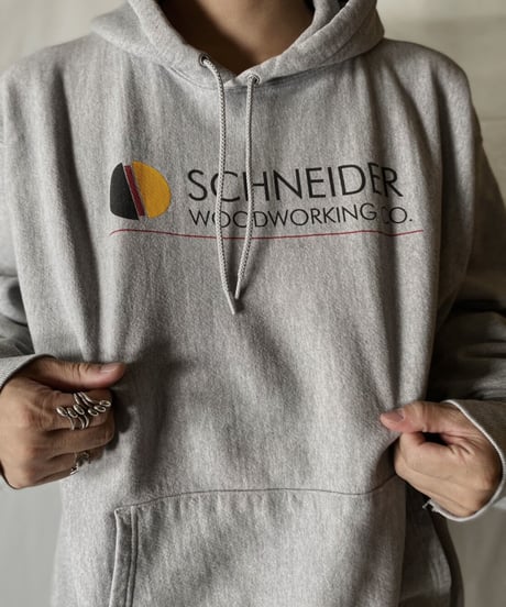 【USED】  Champion Reverse Weave Hoodie SCHNEIDER/210902-042