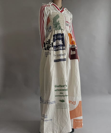 【RE;CIRCLE】RE Eco-Friendly Bag Shirring One-piece / 230327-012