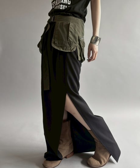 【RE;CIRCLE】  RE Fishing Vest Belt Bag / 260528-012