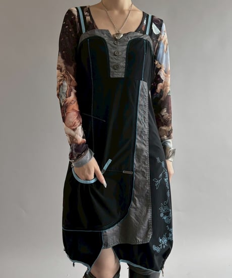【USED】 Design Camisole One-piece  /250927-019