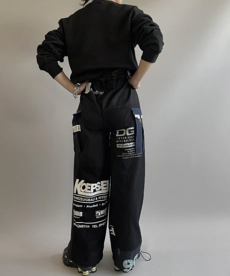 【RE;CIRCLE】RE Eco-Friendly Bag Cargo Pants Black / 230828-015