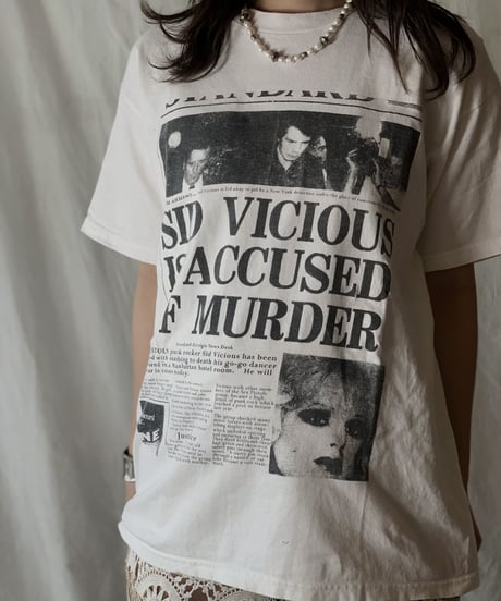【USED】 S/S T-shirt SID VICIOUS/210526-054