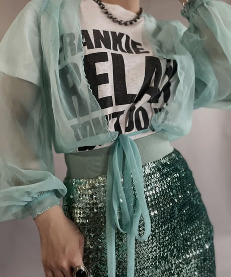 【USED】  L/S Sheer Top / 230430-006