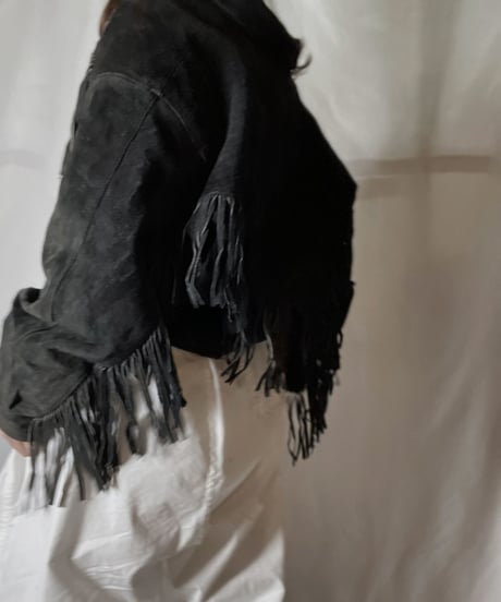 【USED】  Suede Jacket②/211110-031